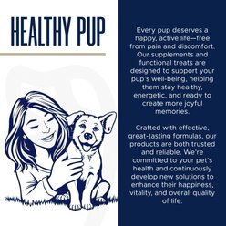 Healthy Pup Peanut Butter Flavored Flea & Tick Oral Treatment Soft Chews for Dogs, 270 count slide 2 of 9