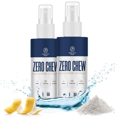 Show full view: Healthy Pup Zero Chew Dog & Cat Deterrent Spray, 8-fl oz bottle, 2 count slide 1 of 8