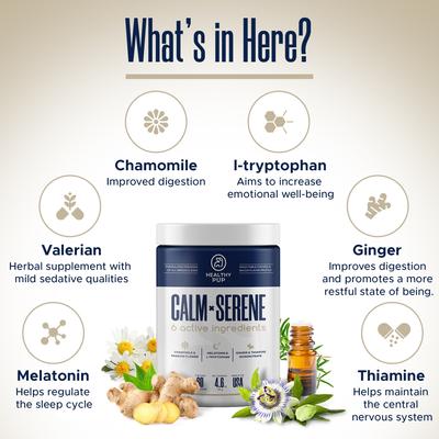 Show full view: Healthy Pup Anxiety Soft Chews Calming Supplement for Dogs, 60 Count slide 3 of 11