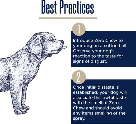 Show full view: Healthy Pup Zero Chew Dog & Cat Deterrent Spray, 8-fl oz bottle, 2 count slide 5 of 8