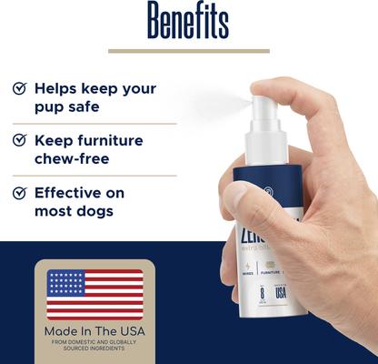 Show full view: Healthy Pup Zero Chew Dog & Cat Deterrent Spray, 8-fl oz bottle, 2 count slide 4 of 8