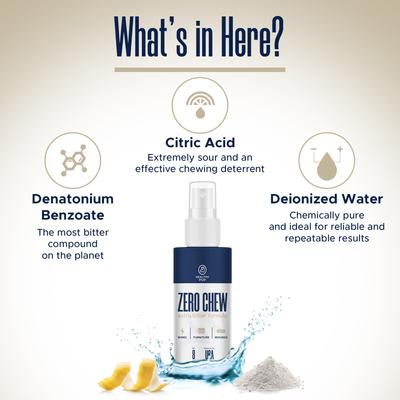 Show full view: Healthy Pup Zero Chew Dog & Cat Deterrent Spray, 8-fl oz bottle, 2 count slide 2 of 8