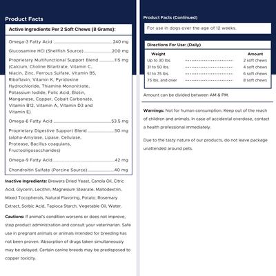 Show full view: Healthy Pup Multi Max All-In-One Dog Multivitamin, 120 count slide 6 of 9