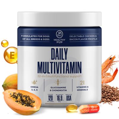 Show full view: Healthy Pup Multi Max All-In-One Dog Multivitamin, 120 count slide 1 of 9