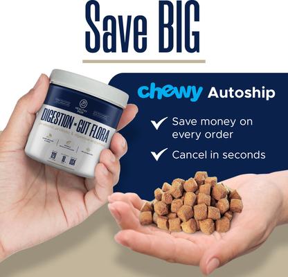 Show full view: Healthy Pup Probiotic Soft Chews Digestive Aid for Dogs, 120 count slide 9 of 10