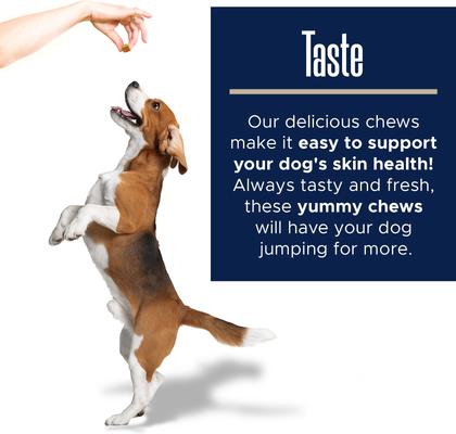 Show full view: Healthy Pup Omega Soft Chews Skin & Coat Supplement for Dogs, 180 Count slide 6 of 11