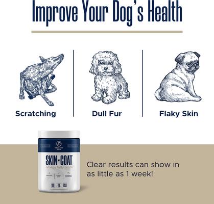 Show full view: Healthy Pup Omega Soft Chews Skin & Coat Supplement for Dogs, 180 Count slide 4 of 11