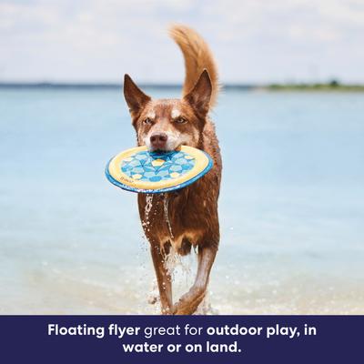 Show full view: Frisco Fetch Lightweight Floating Fabric Flyer Dog Toy, Medium/Large slide 5 of 8