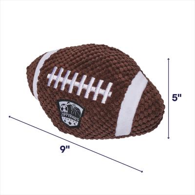 Show full view: ZippyPaws SportsBallz Football Dog Toy slide 2 of 5
