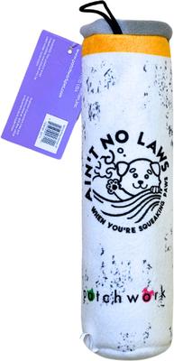 Show full view: Patchwork Pet White Paw Mango Dog Toy, 9-in slide 2 of 2