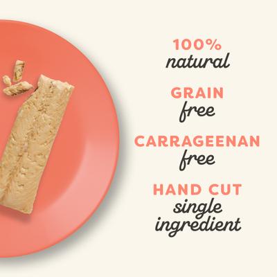 Show full view: Applaws Natural Grain-Free Salmon Fillet Single Ingredient Cat Treats, 6 count, 1.06-oz loin slide 5 of 9