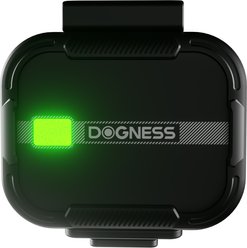 DOGNESS Smart Dog GPS Tracker & Activity Monitor, Black