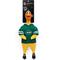 Show in main carousel: Littlearth NFL New York Jets Rubber Chicken Squeaky Dog Chew Toy slide 3 of 3