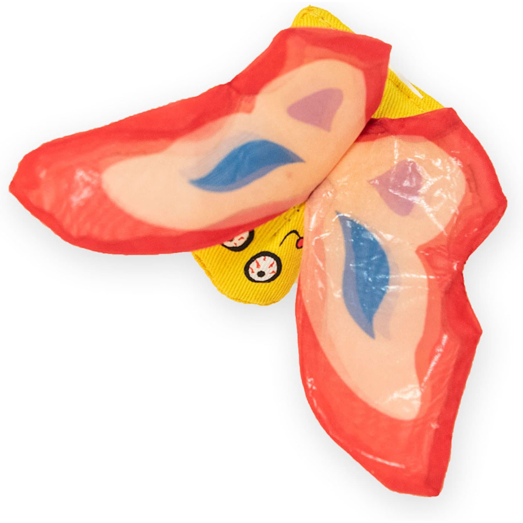 Yeowww! Butterfly Cat Toy, Red