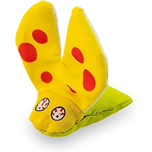 Yeowww! Lady Krinkle Bug Cat Toy, Yellow
