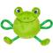 Show in main carousel: Patchwork Pet Franklin the Frog Dog Toy, 8-in slide 1 of 1