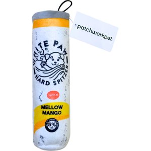 Patchwork Pet White Paw Mango Dog Toy, 9-in