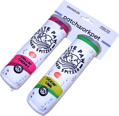 Show full view: Patchwork Pet White Paw Duo Dog Toy, 9-in slide 3 of 4