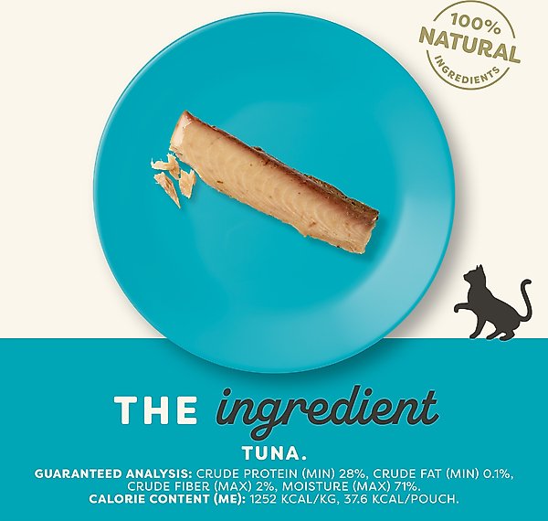 Show full view: Applaws Natural Grain-Free Tuna Fillet Single Ingredient Cat Treats, 6 count, 1.06-oz loin slide 4 of 9