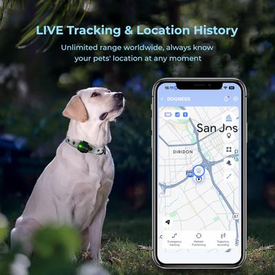 Show full view: DOGNESS Smart Dog GPS Tracker & Activity Monitor, Black slide 4 of 11