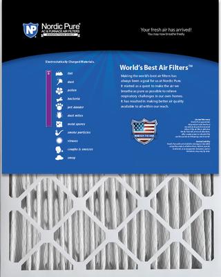 Show full view: Nordic Pure Honeywell/Lennox Replacement MERV 8 Air Filters, 20 x 20 x 5-in H, 1 count slide 5 of 9