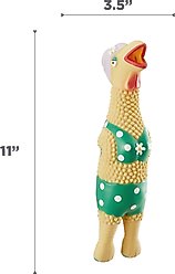 Outward Hound Squawkers Grandma Hippie Chick Squeaky Latex Dog Toy slide 2 of 6