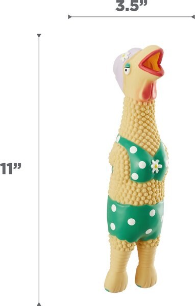 Outward Hound Squawkers Squeaky Latex Dog Toy