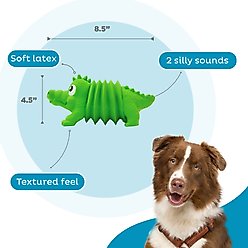 Outward Hound Accordionz Gator Stuffing-Free Squeaky Dog Toy slide 2 of 6