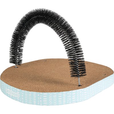 Catstages Catstages Scratch & Groom Scratch Pad & Grooming Brush Cat Toy