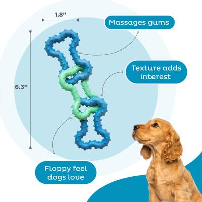 Show full view: Petstages Bone Tug Tough Dog Chew Toy slide 3 of 10