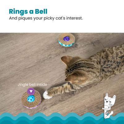 Show full view: Catstages Spin & Scratch Cat Toy, 2 count slide 5 of 12