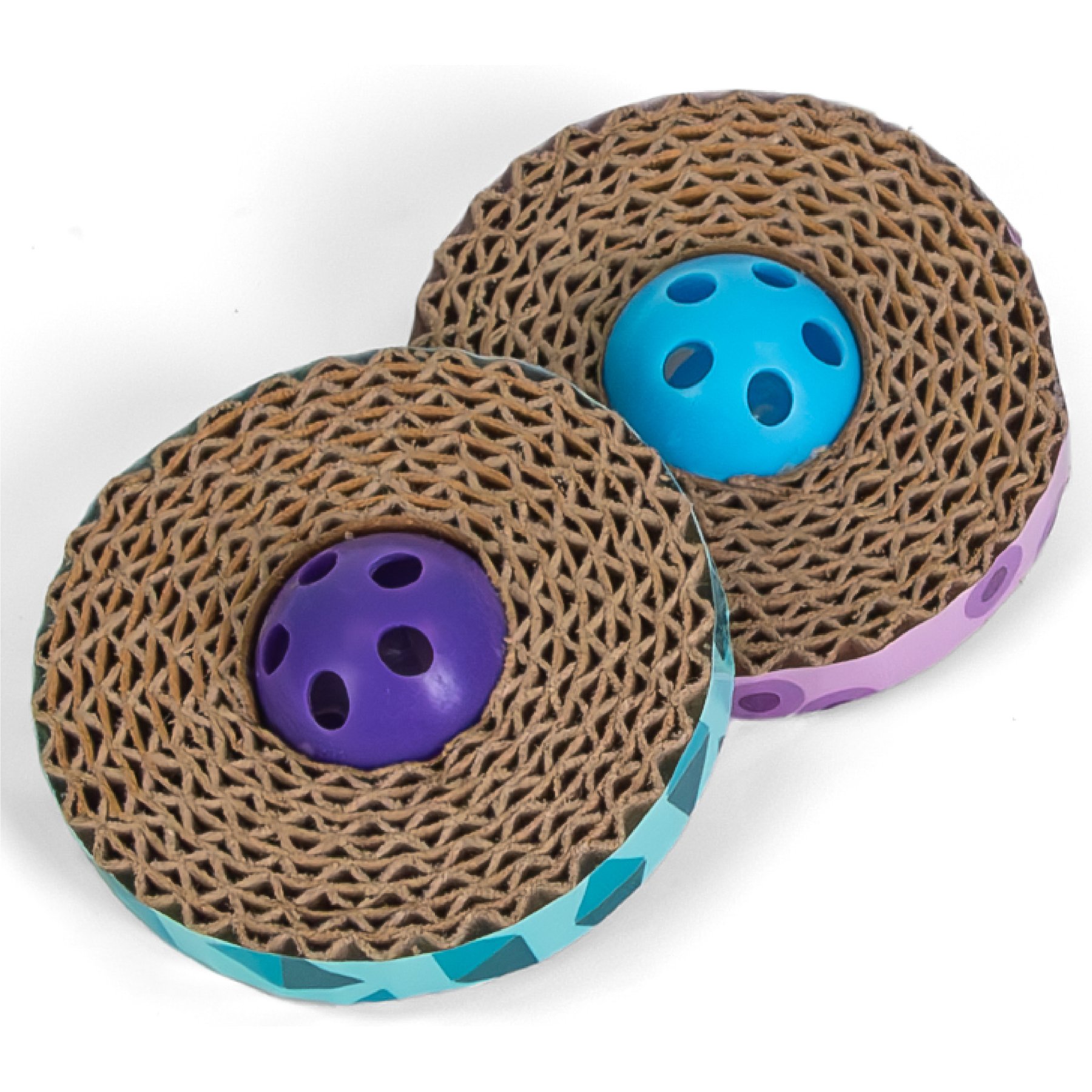Catstages Spin & Scratch Cat Toy, 2 count