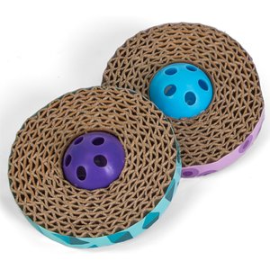 Catstages Spin & Scratch Cat Toy, 2 count