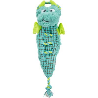 Outward Hound Outward Hound Ropiez Dragon Squeaky Plush Dog Toy