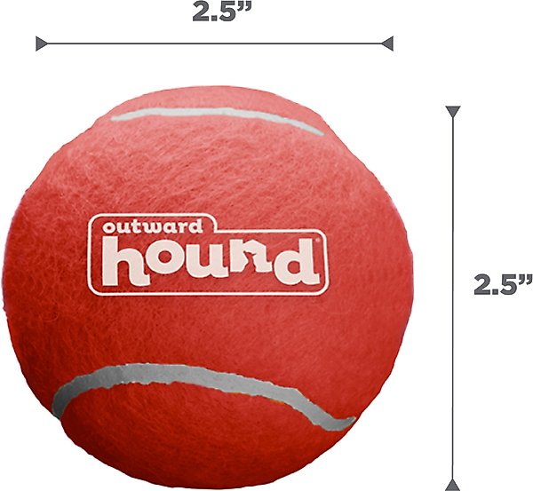 Show full view: Outward Hound Squeaker Ballz Dog Toy, Medium slide 6 of 9