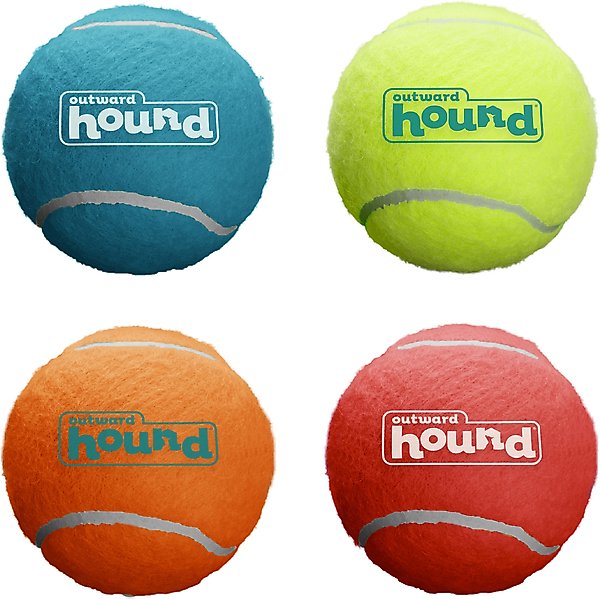Show full view: Outward Hound Squeaker Ballz Dog Toy, Medium slide 1 of 9