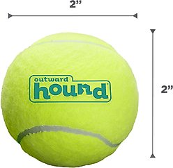 Outward Hound Squeaker Balls Small Dog Toys, 8 count slide 2 of 6