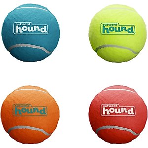 Outward Hound Squeaker Ballz Dog Toy, Small