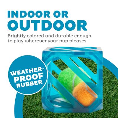 Show full view: Outward Hound Puzzle Cube Interactive Dog Toy slide 4 of 8