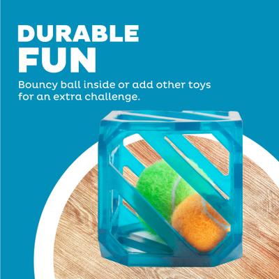 Show full view: Outward Hound Puzzle Cube Interactive Dog Toy slide 3 of 8
