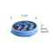 Show in main carousel: Outward Hound Fun Feeder Slow Feeder Dog Bowl, Blue, 4-cup slide 7 of 9