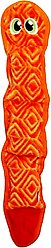 Outward Hound Durablez Snake Tough Plush Dog Toy, Orange, Large
