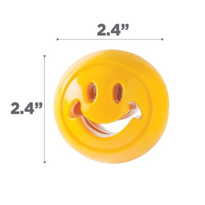 Show full view: Outward Hound Orbee-Tuff Nooks Treat Dispensing Tough Dog Chew Toy, Happiness slide 8 of 13