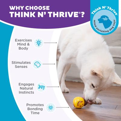 Show full view: Outward Hound Orbee-Tuff Nooks Treat Dispensing Tough Dog Chew Toy, Happiness slide 7 of 13