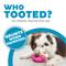 Show in main carousel: Outward Hound Tootiez Squeaky Stuffing-Free Dog Toy, Sheep slide 3 of 10