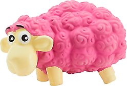 Outward Hound Tootiez Squeaky Stuffing-Free Dog Toy, Sheep