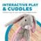 Show in main carousel: Outward Hound Cuddle Tugs Bunny Squeaky Plush Dog Toy slide 2 of 10