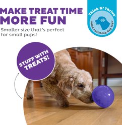 Outward Hound Orbee-Tuff Lil Snoop Treat Dispensing Tough Dog Chew Toy, Purple slide 2 of 8