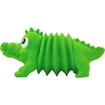 Outward Hound Outward Hound Accordionz Gator Stuffing-Free Squeaky Dog Toy