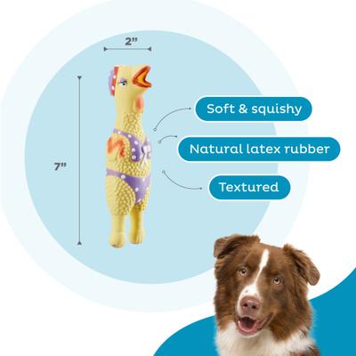 Show full view: Outward Hound Squawkers Squeaky Latex Dog Toy slide 3 of 10